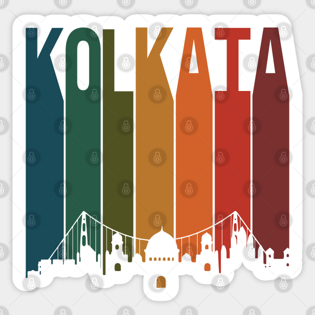 Kolkata Calcutta West Bengal India Bengali Culture India Sticker